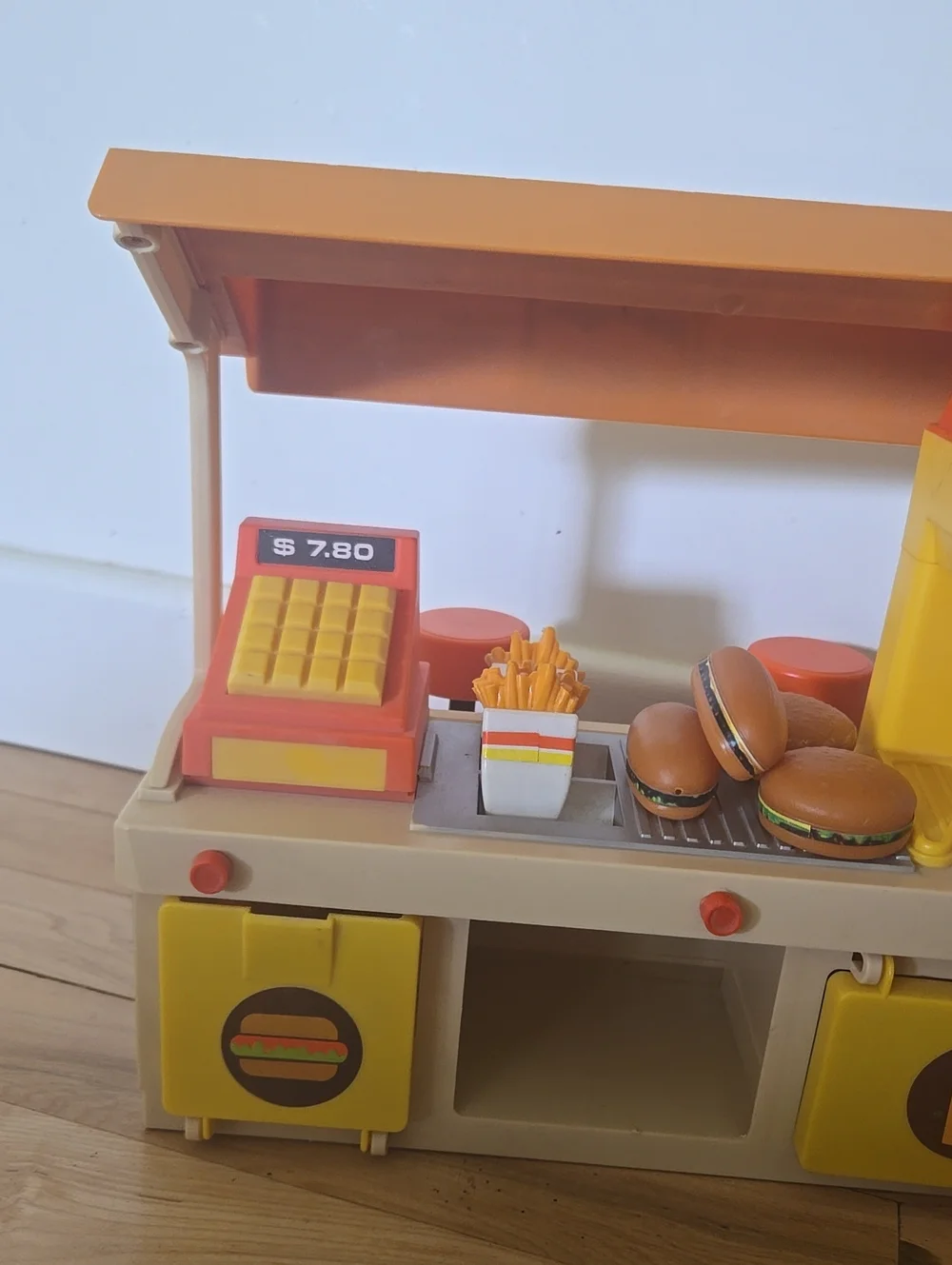 Vintage 1980s Arco Snack Shack Doll Toy Set